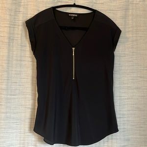 Express black dress shirt